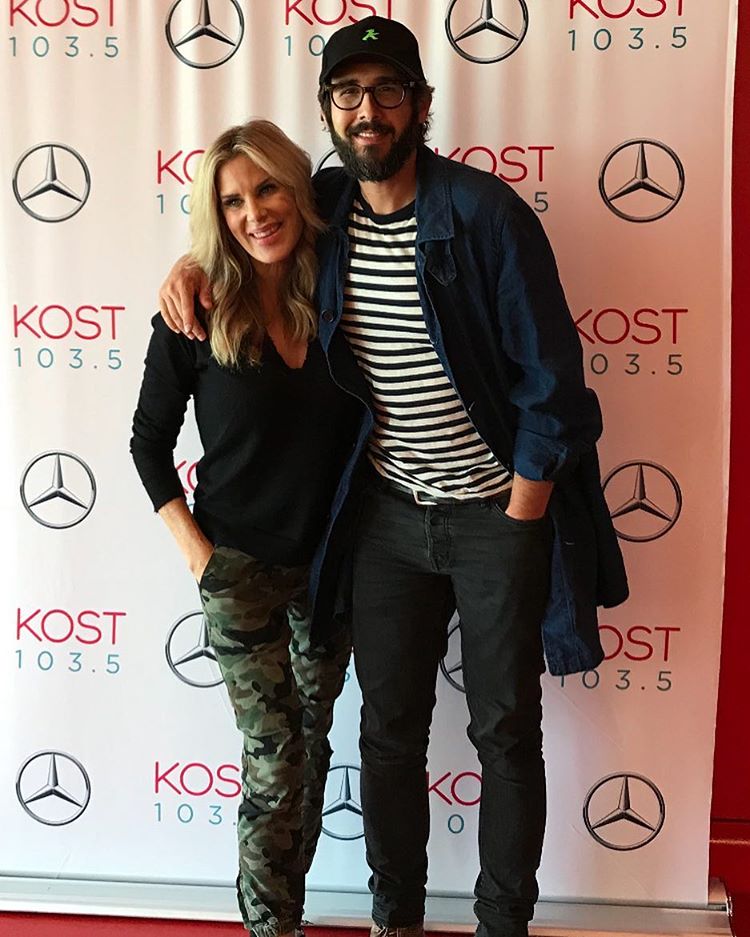 Had a blast talking to @officialellenk at @kost1035fm today
