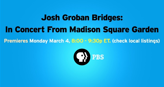 BRIDGES IN CONCERT FROM MADISON SQUARE GARDEN PREMIERES ON PBS MARCH 4!