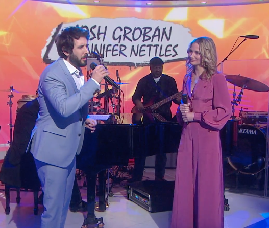 Josh performs “99 Years” on the Today Show with Jennifer Nettles!