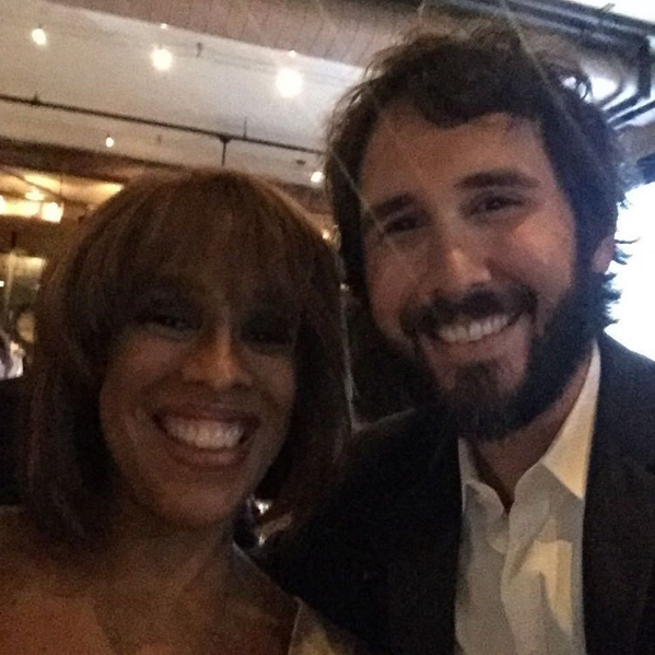 Thank you @gayleking for supporting #findyourlight at our gala last night!! I adore you to no end!!