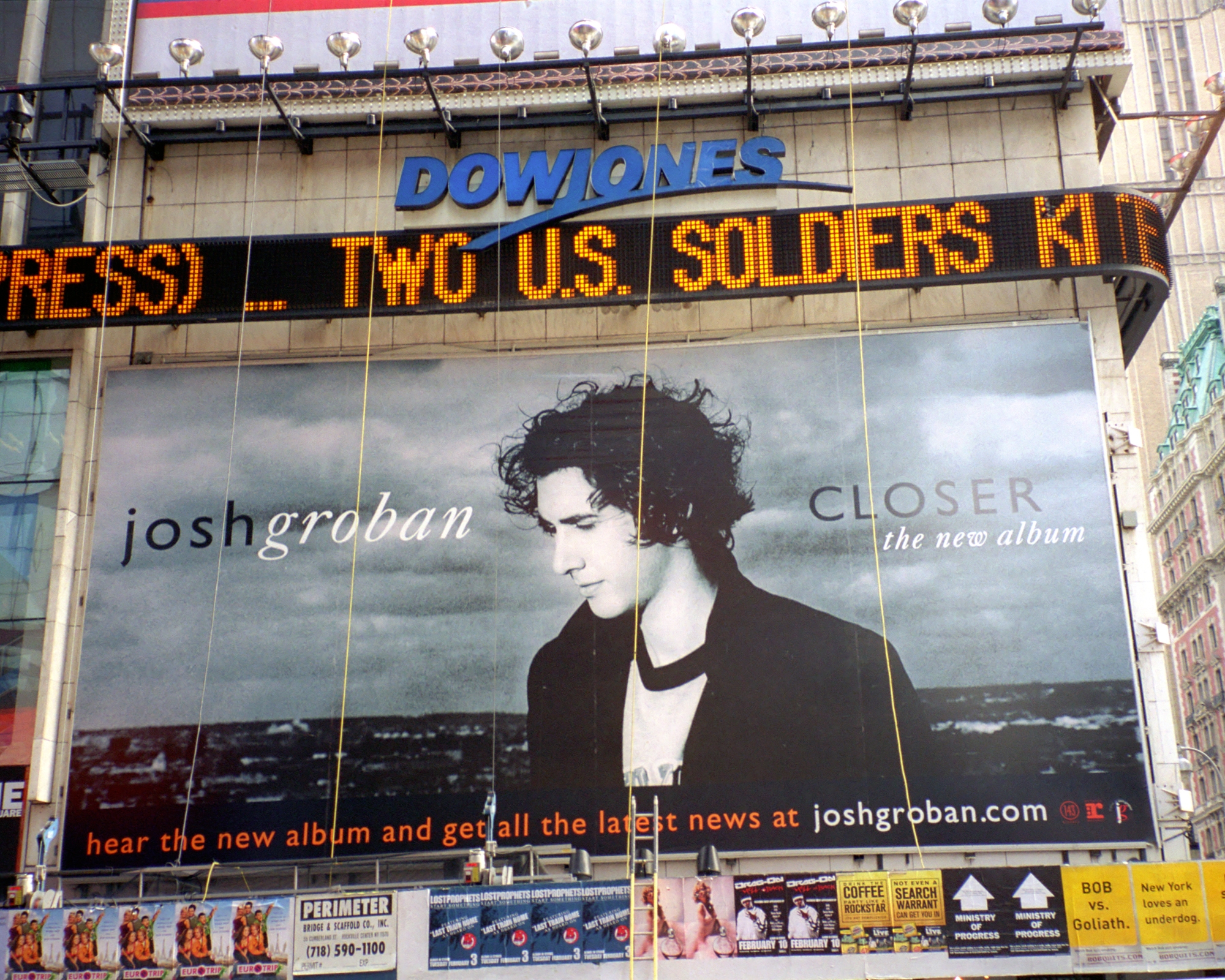 Times Square Billboard - Closer Tour