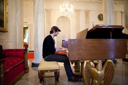Josh Plays The Pres' Piano
