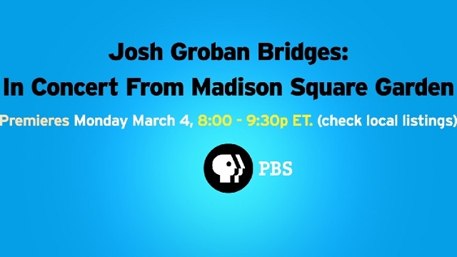 BRIDGES IN CONCERT FROM MADISON SQUARE GARDEN PREMIERES ON PBS MARCH 4!