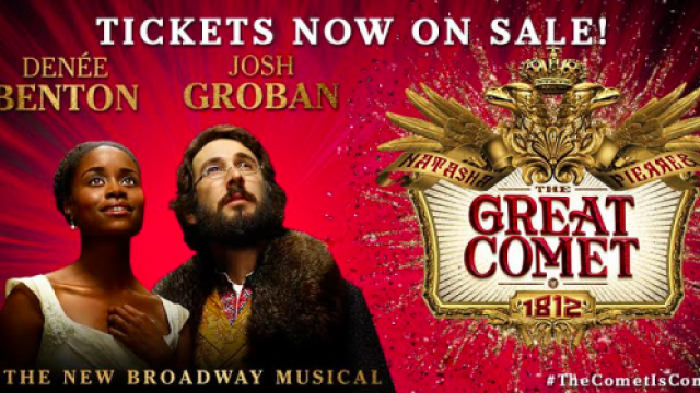 Tickets For The Great Comet Available Now!
