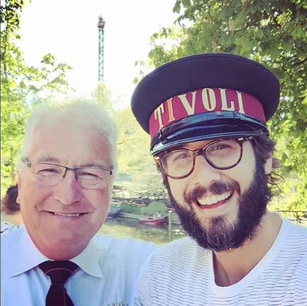 Big thanks to our amazing tivoli tour guide Allan! He knew all the stories and history and pointed us to the scariest rides (it's the airplane one in case you go). He's pretty much the mayor of Tivoli and we love him.