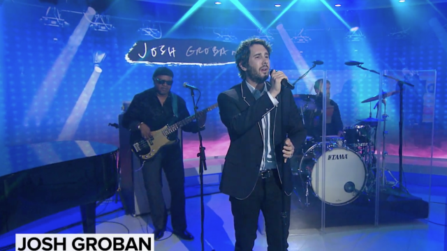 Josh performs "Won't Look Back" on the Today Show!